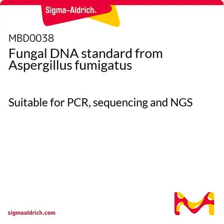 Sigma-Aldrich Fungal DNA standard from Aspergillus fumigatus,适用于PCR、测序和NGS
