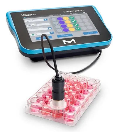 默克密理博 Millicell® ERS 3.0 Digital Voltohmmeter，Millicell ERS（电阻系统）可靠地测量培养中内皮/上皮细胞的跨膜电位和电阻。