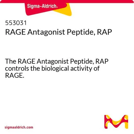 Sigma-Aldrich RAGE Antagonist Peptide, RAP,β受体拮抗剂肽RAP控制β受体的生物活性。