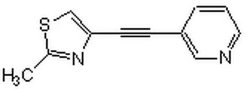 Sigma-Aldrich mGluR5 Antagonist, MTEP,mGluR 5拮抗剂,MTEP,也在CAS 329205-68-7下引用,控制mGluR 5的生物活性。这种小分子/抑制剂主要用于神经科学应用。