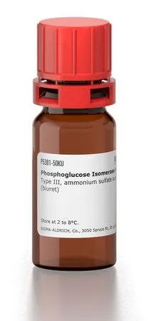 Sigma-Aldrich 磷酸葡糖异构酶 来源于面包酵母(酿酒酵母),III型,硫酸铵混悬液,≥400单位/mg蛋白(缩二脲)