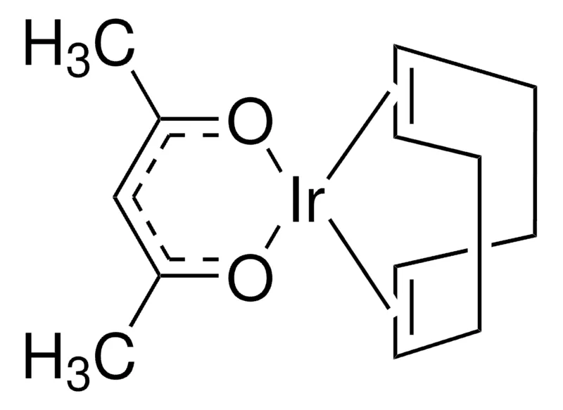 Sigma-Aldrich [Ir(cod)(acac)]，优美科，晶体