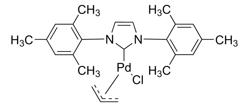 Sigma-Aldrich 烯丙基[1,3-双(均三甲苯基)咪唑-2-亚基]氯化钯(II)，97%，优美科