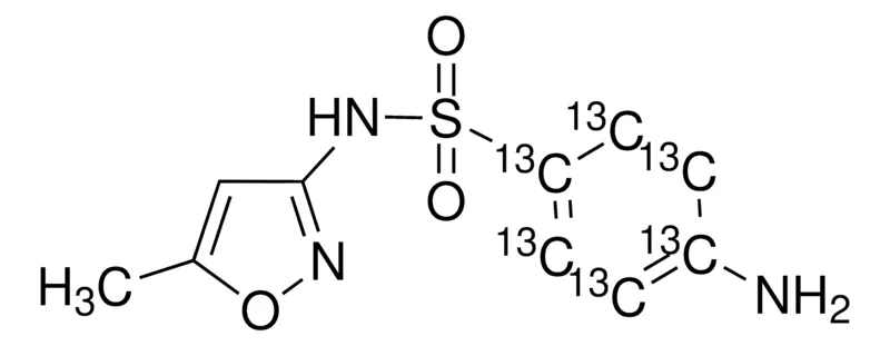 默克Supelco 磺胺甲恶唑-(苯基- 13 C 6 ),VETRANAL®,分析标准品