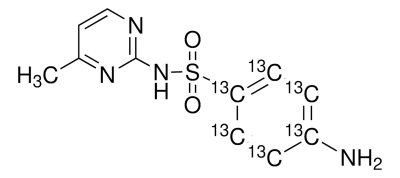 默克Supelco 磺胺甲嘧啶-苯基-13C6,VETRANAL®,分析标准品