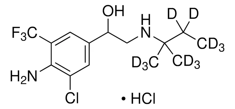 默克Supelco Mapenterol-(dimethyl-d6, propyl-d5) hydrochloride,VETRANAL®,分析标准品