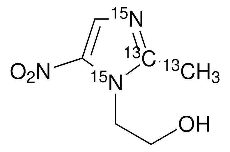 默克Supelco 甲硝唑-13C2,15N2,VETRANAL®,分析标准品
