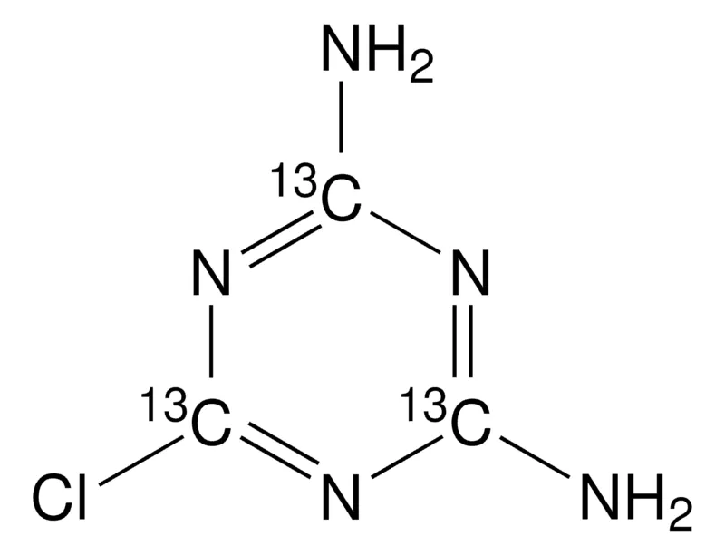 默克Supelco 脱乙基脱异丙基阿特拉津-13C3,VETRANAL®,分析标准品