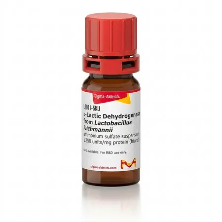 Sigma-Aldrich D-Lactic Dehydrogenase from Lactobacillus leichmannii,硫酸铵混悬液,≥250单位/mg蛋白(缩二脲)