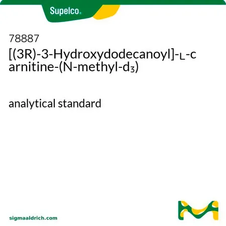 默克Supelco [(3R)-3-Hydroxydodecanoyl]-L-carnitine-(N-methyl-d3)，分析标准