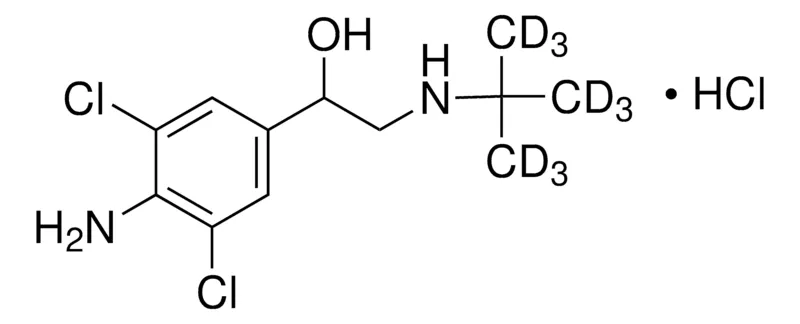 默克Supelco 克伦特罗-d9 盐酸盐，分析标准