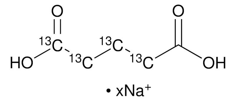 默克Supelco Glutaric acid-1,2,3,4-13C4 sodium salt，分析标准