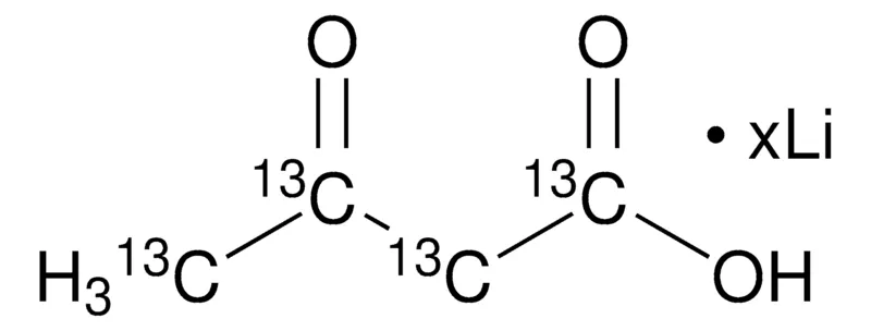 默克Supelco Acetoacetic acid-13C4 lithium salt，分析标准