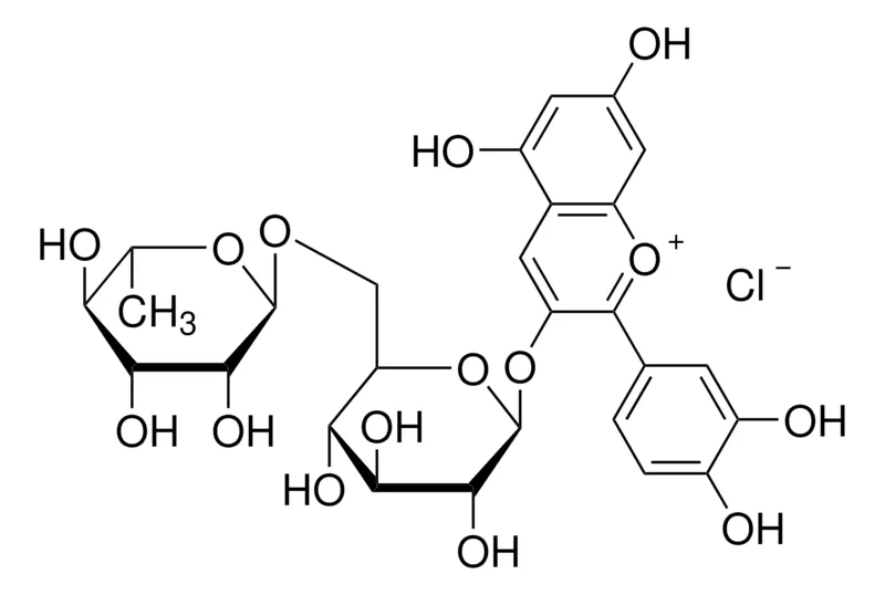 默克Supelco 氯化花青素鼠李葡糖苷,分析标准