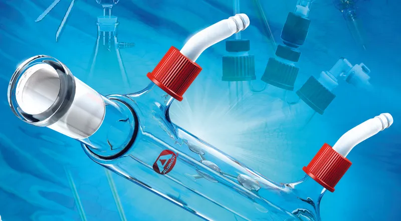 Sigma-Aldrich SafetyBarb® hose connector，成角度