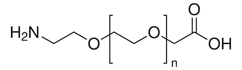 Sigma-Aldrich Poly(ethylene glycol) 2-aminoethyl ether acetic acid，平均Mn 1,100，交联剂胺活性，交联剂羧基活性