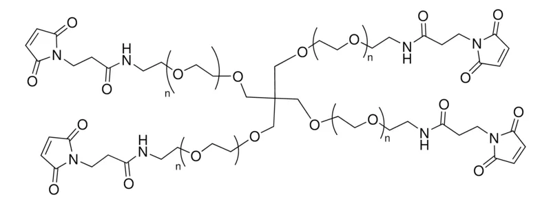 Sigma-Aldrich 4臂-PEG-马来酰亚胺，平均MN 10,000，马来酰亚胺，硫醇反应性