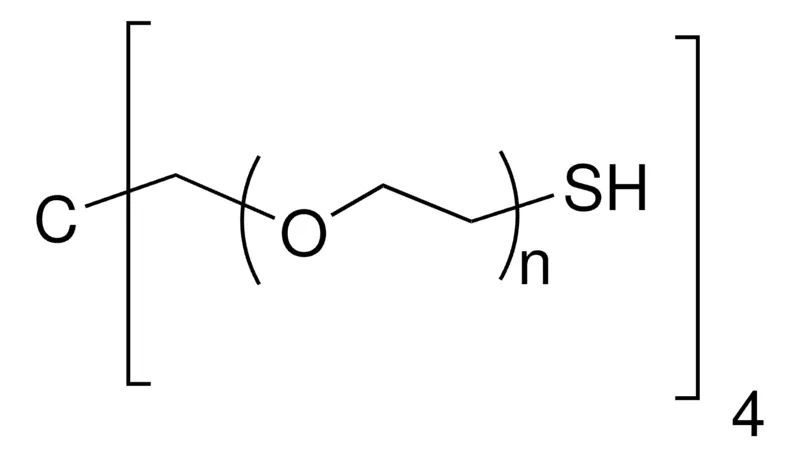 Sigma-Aldrich 四臂硫醇封端聚环氧乙烷，平均MN 10,000，4臂，硫醇封端，硫醇反应性，>40 ppm DTT作为稳定剂