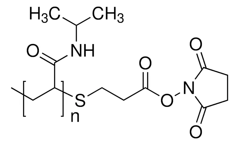 Sigma-Aldrich N-羟基琥珀酰亚胺 (NHS) 酯封端的聚(N-异丙基丙烯酰胺),平均锰2,000