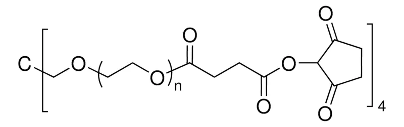 Sigma-Aldrich 4arm-PEG20K-Succinimidyl Succinate，平均MN 20,000，琥珀酰亚胺琥珀酸酯，胺反应性