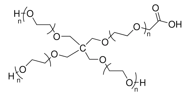 Sigma-Aldrich 4arm-PEG3K 3arm-OH, 1arm-COOH，平均Mn 3000