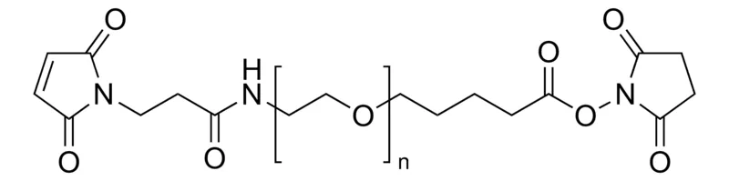 Sigma-Aldrich 聚（乙二醇）（N-羟基琥珀酰亚胺5-戊酸酯）醚 N′-（3-马来酰亚胺基丙酰基）氨基乙烷，平均MN 4,000，硫醇反应性交联剂，胺反应性交联剂，NHS酯，马来酰亚胺