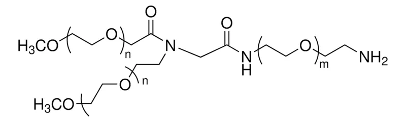 Sigma-Aldrich Y-(mPEG10K)2-(PEG20k-NH2)，平均Mn 40000