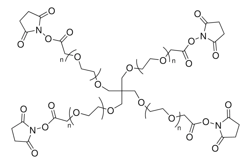 Sigma-Aldrich 4arm-PEG5K-Succinimidyl Carboxymethyl Ester，平均MN 5,000，琥珀酰亚胺基羧甲基酯，胺反应性