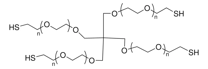 Sigma-Aldrich 4arm-PEG5K-SH，平均MN 5,000，SH，硫醇反应性