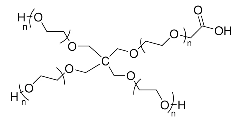 Sigma-Aldrich 4arm-PEG5K 3arm-OH, 1arm-COOH，平均Mn 5000