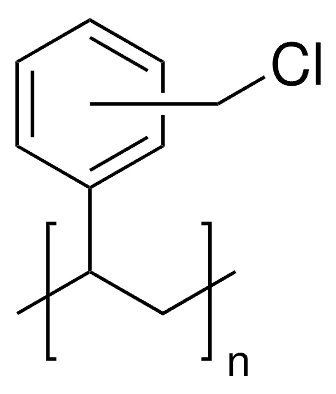Sigma-Aldrich 聚(乙烯基苄基氯),3-异构体和 4-异构体的 60/40 混合物,平均Mn~55,000,平均Mw~100,000(GPC/MALLS),粉末