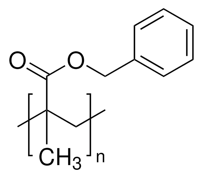 Sigma-Aldrich 聚甲基丙烯酸苄酯，平均Mw~100,000（GPC法），粉末