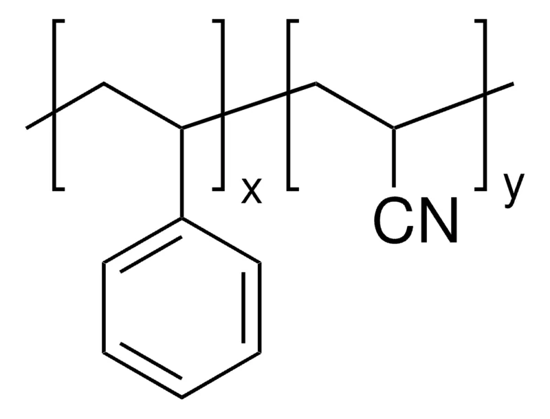 Sigma-Aldrich 聚(苯乙烯-co-丙烯腈)，平均Mw~165,000（GPC），丙烯腈25重量%，颗粒