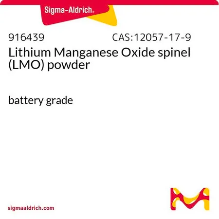 Sigma-Aldrich Lithium Manganese Oxide spinel (LMO) powder,电池级