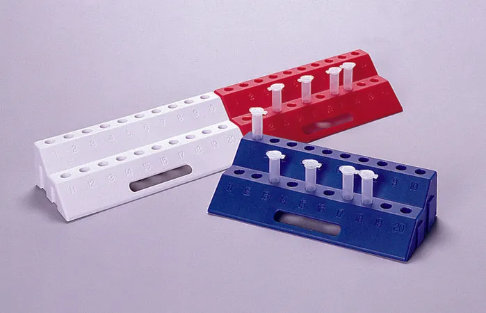 Sigma-Aldrich 20 well tube rack，蓝色