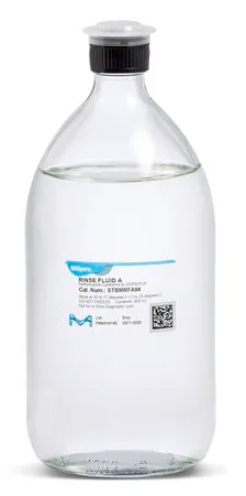 默克密理博 溶液A - 即用型冲洗液，瓶容量1000 mL，瓶灌装量900 mL，密封型，带隔膜和保护器的黑色螺旋盖，4瓶装