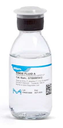默克密理博 流体A，双层包装，瓶容量125 mL，瓶灌装量100 mL，密封型，带隔膜和保护器的黑色螺旋盖，12瓶双层包装