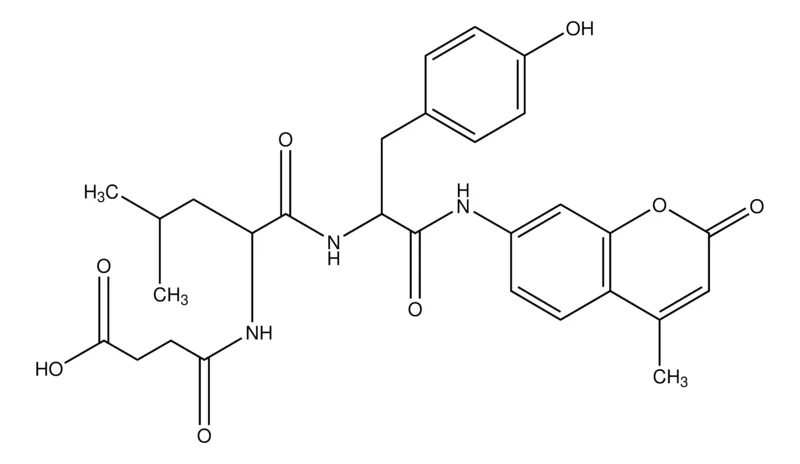 Sigma-Aldrich N-琥珀酰-Leu-Tyr-7-胺基-4-甲基香豆素，钙蛋白酶底物，固体
