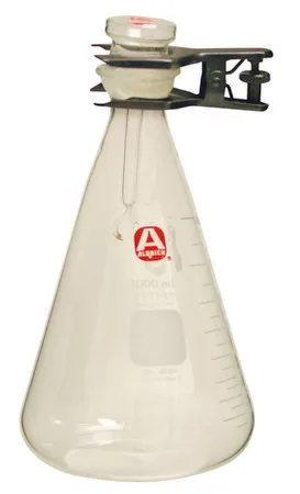 Sigma-Aldrich Aldrich® combustion apparatus flask, with stopper and pinch clamp，容量1000 mL