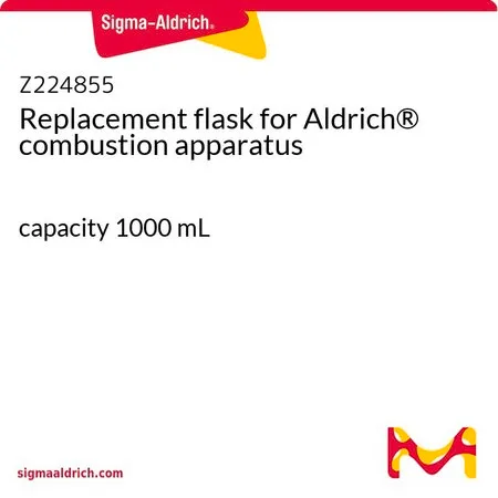 Sigma-Aldrich Replacement flask for Aldrich® combustion apparatus，容量1000 mL