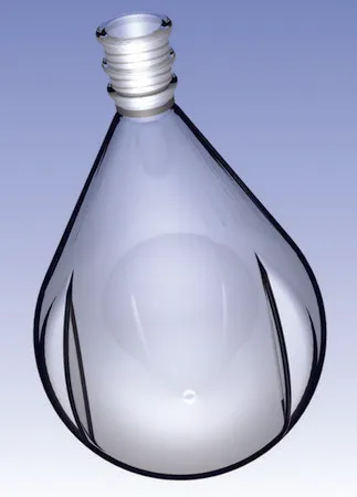 Sigma-Aldrich Ace drying flask, pear-shaped, with side indents，容量1000 mL，接头：ST/NS 24/40，玻璃