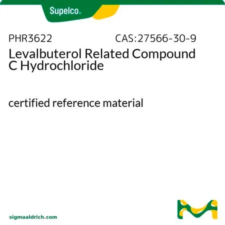 默克Supelco Levalbuterol Related Compound C Hydrochloride,认证参考材料