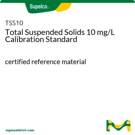 默克Supelco Total Suspended Solids 10 mg/L Calibration Standard,认证参考材料