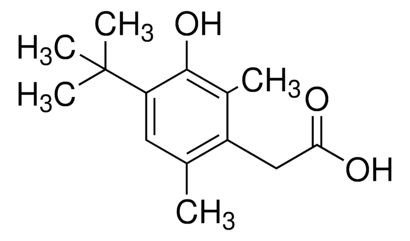 默克Supelco 2-(4-tert-Butyl-3-hydroxy-2,6-dimethylphenyl)acetic acid,有证参比物质,TraceCERT®,生产商:瑞士Sigma-Aldrich Production GmbH