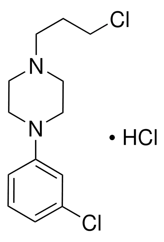 默克Supelco 1-(3-氯苯基)-4-(3-氯丙基)哌嗪 单盐酸盐,有证标准物质,药用二级标准品