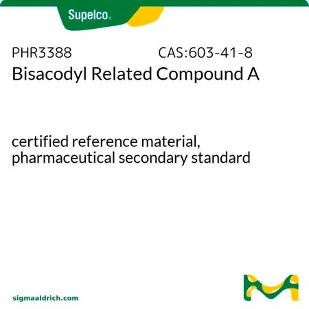 默克Supelco Bisacodyl Related Compound A,有证标准物质,药用二级标准品