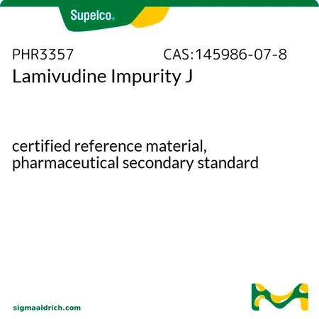 默克Supelco Lamivudine Impurity J，有证标准物质，药用二级标准品
