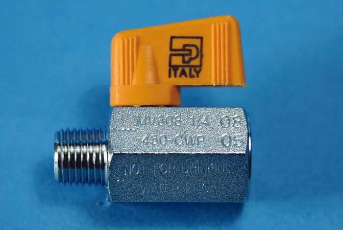 Sigma-Aldrich Bronze ball valve，镀铬（¼圈操作）