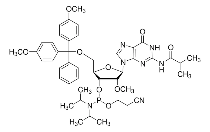 Sigma-Aldrich DMT-2′O-Methyl-rG(ib) Phosphoramidite，为PerkinElmer配置，为Polygen配置