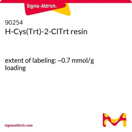 Sigma-Aldrich H-Cys(Trt)-2-ClTrt 树脂，标记程度：约0.7 mmol/g上样量